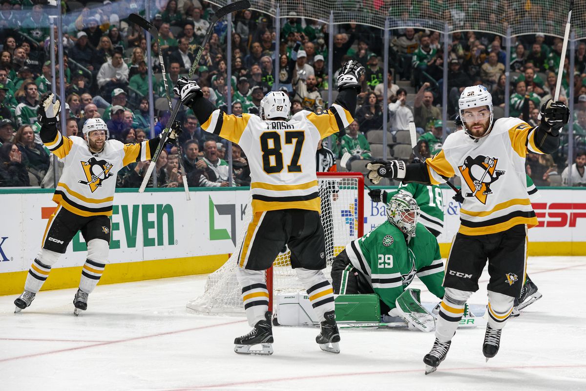 NHL: MAR 23 Penguins at Stars