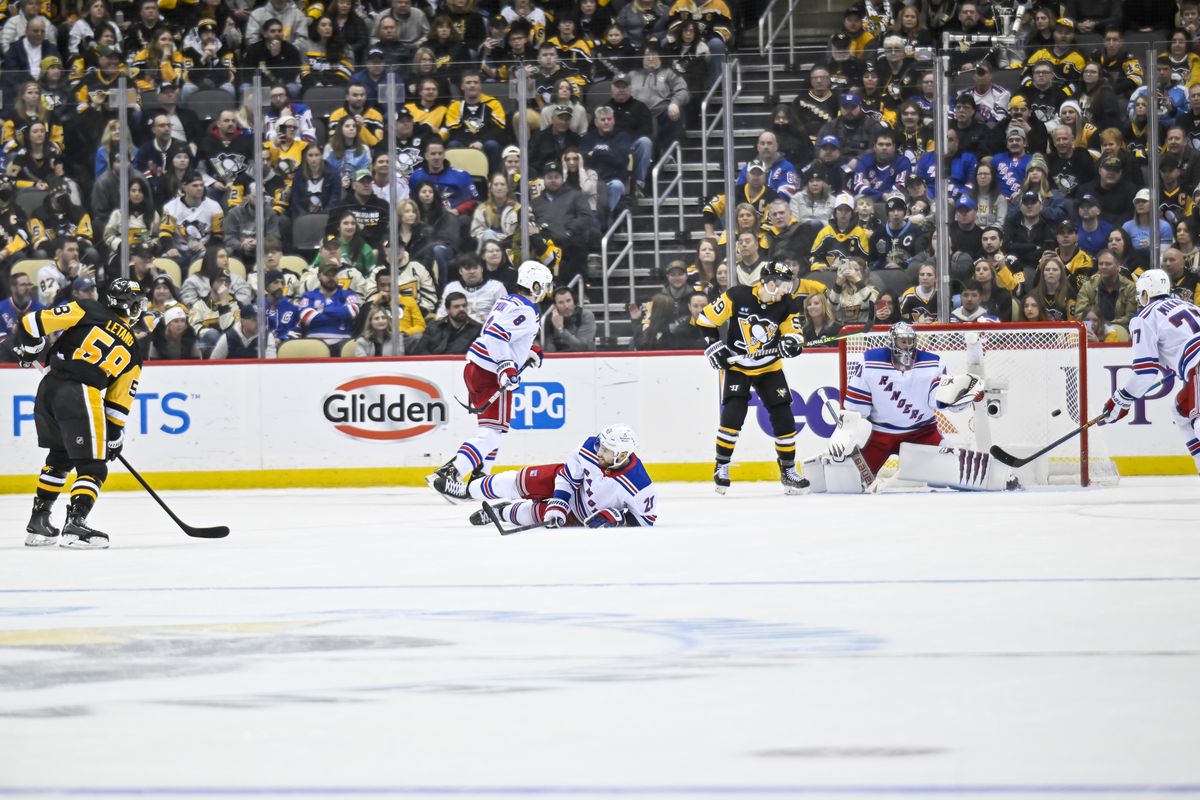 NHL: MAR 12 Rangers at Penguins