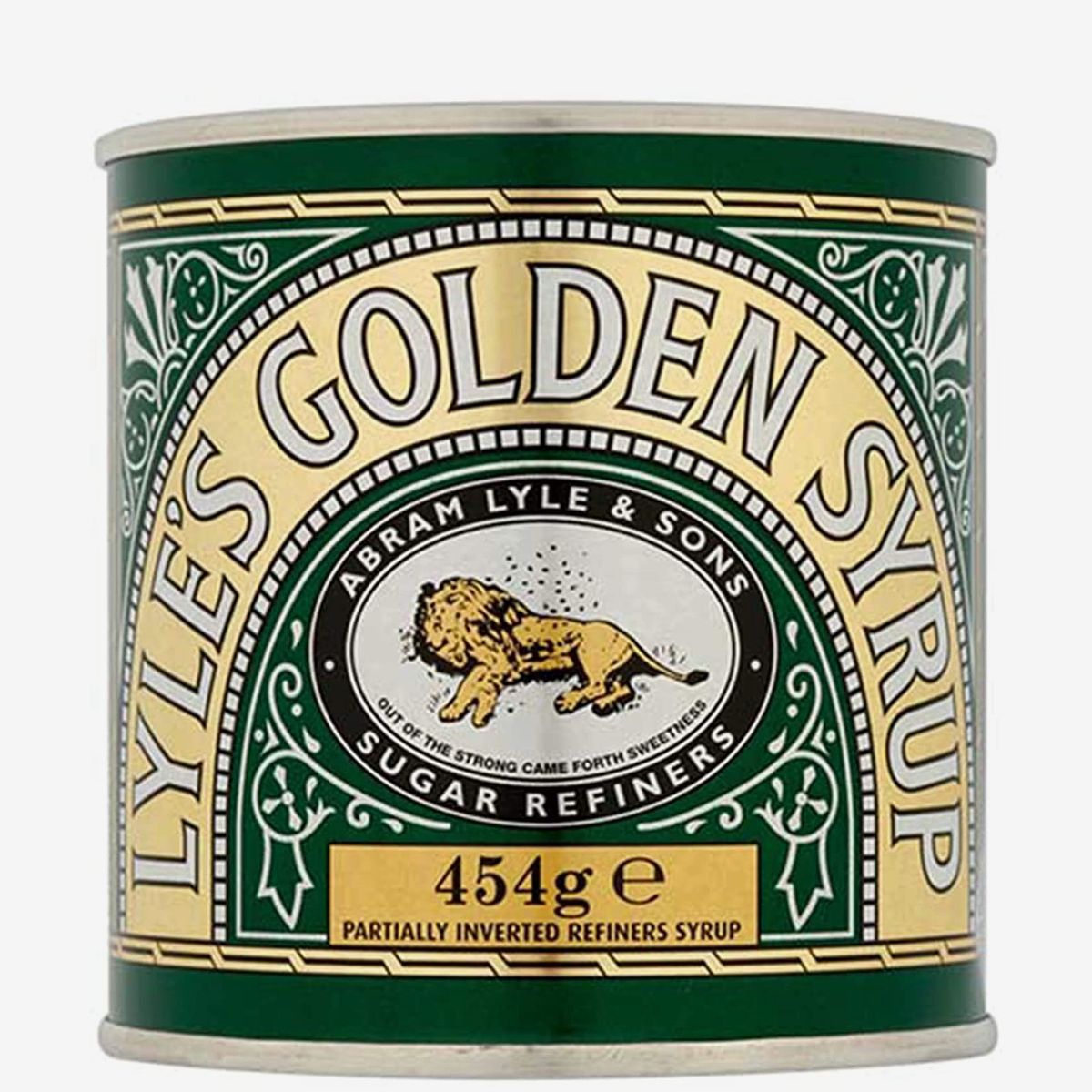 A can of Lyles Golden Syrup