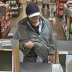 Surveillance images shows a man who police say robbed three U.S. Bank locations in Salt Lake County in nine days beginning Monday, Dec. 19, 2016.