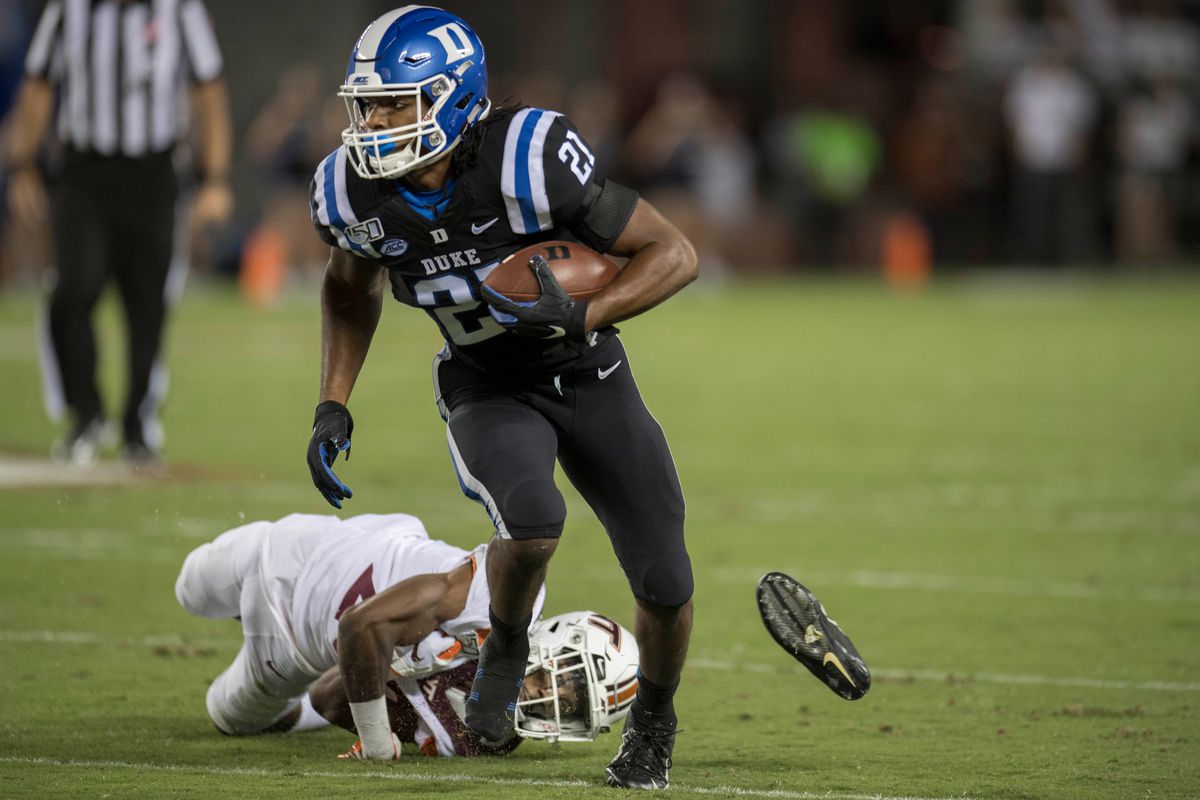 NCAA Football: Duke at Virginia Tech
