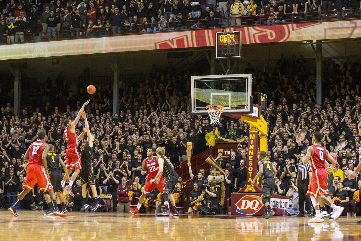 Marc Loving hits the game winning shot to beat the Minnesota Gophers and improve the Buckeyes to 2-1