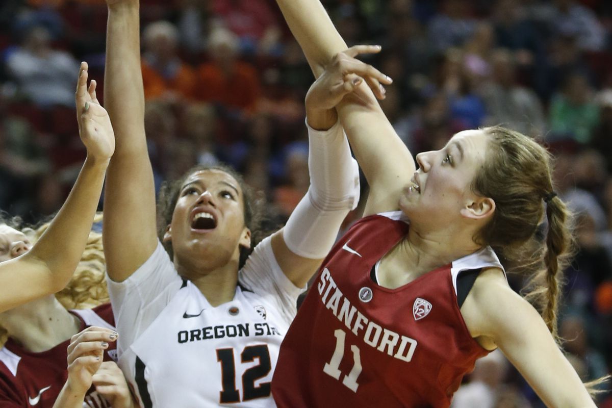 NCAA Womens Basketball: Pac-12 Conference Tournament-Oregon State vs Stanford