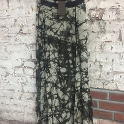 Sample silk skirt, $225 