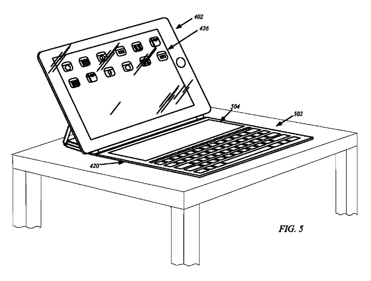 iPad cover patent