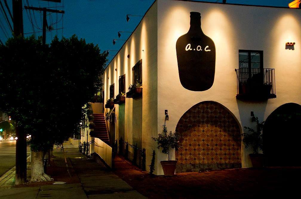 a.o.c. restaurant in West Hollywood, California