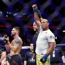 Jacare Souza gets the win at UFC 230.