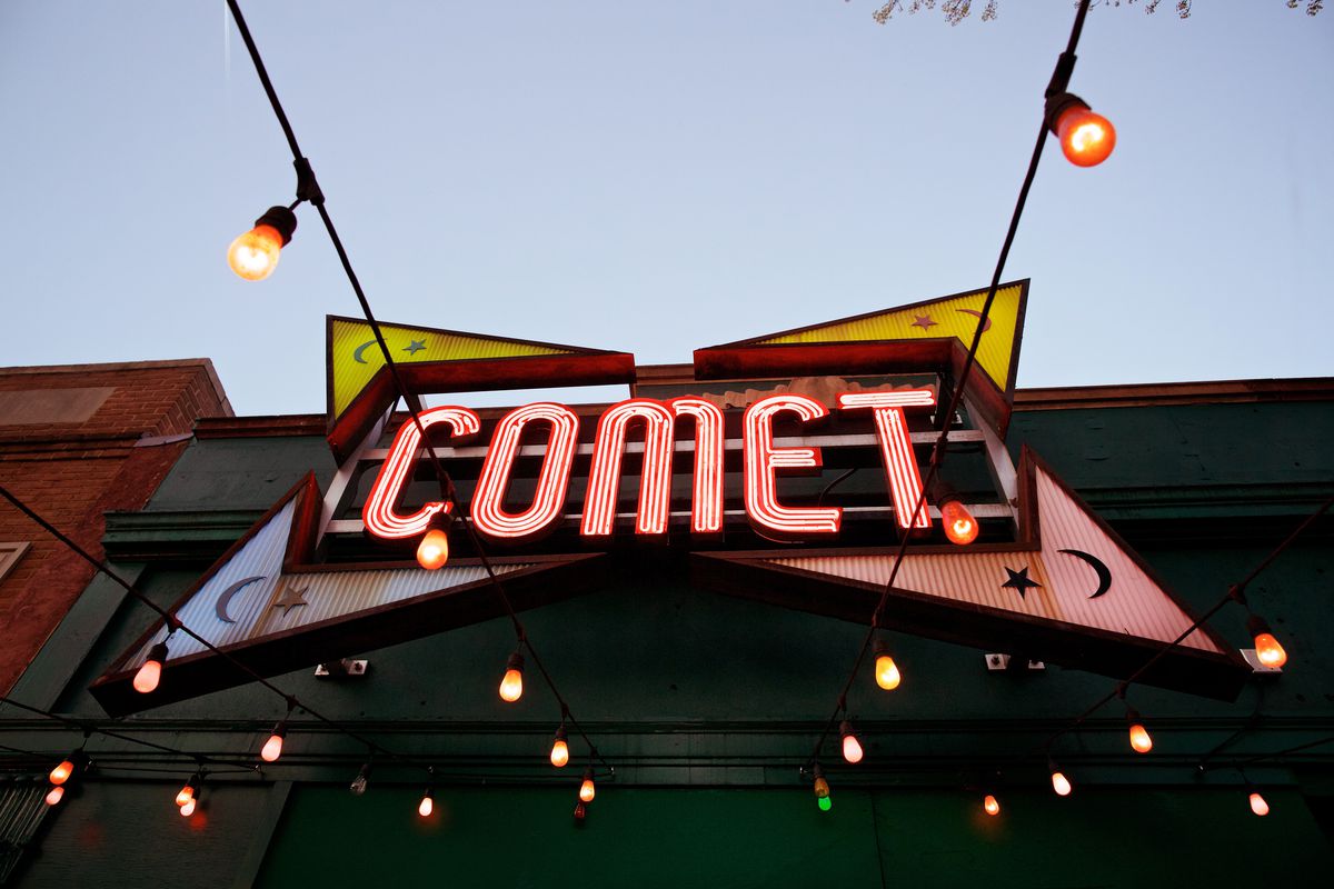 The Comet Ping Pong pizzeria that a gunman walked into to “self-investigate” a fictitious election-related conspiracy theory.