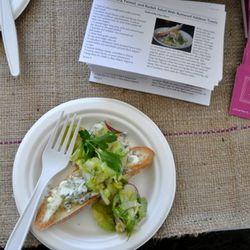 Gabrielle Hamilton: Shaved Fennel, Radish, and Celery Salad with Valdeon Toasts