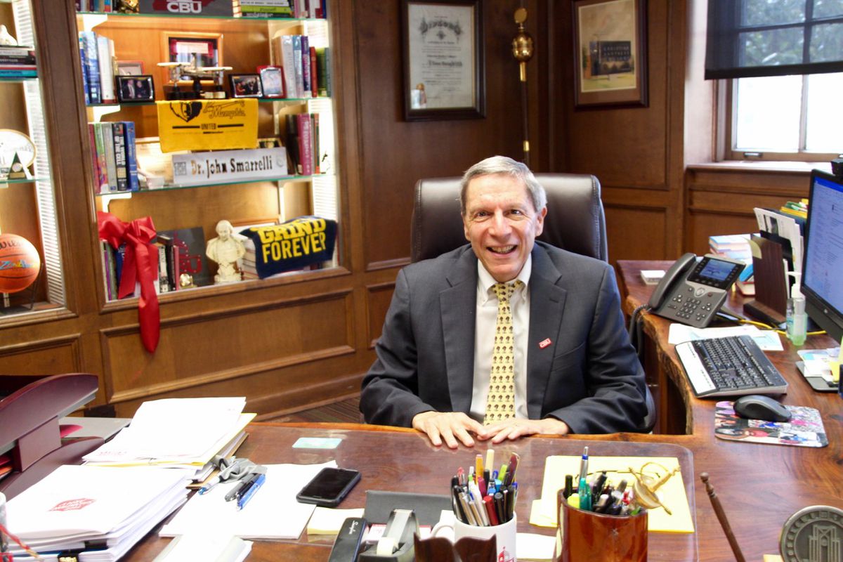 John Smarrelli is the 22nd president of Christian Brothers University — a private Catholic college in the middle of Memphis.