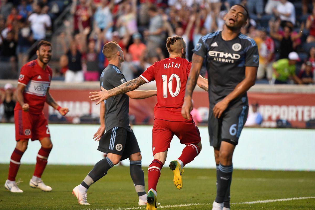 MLS: New York City FC at Chicago Fire