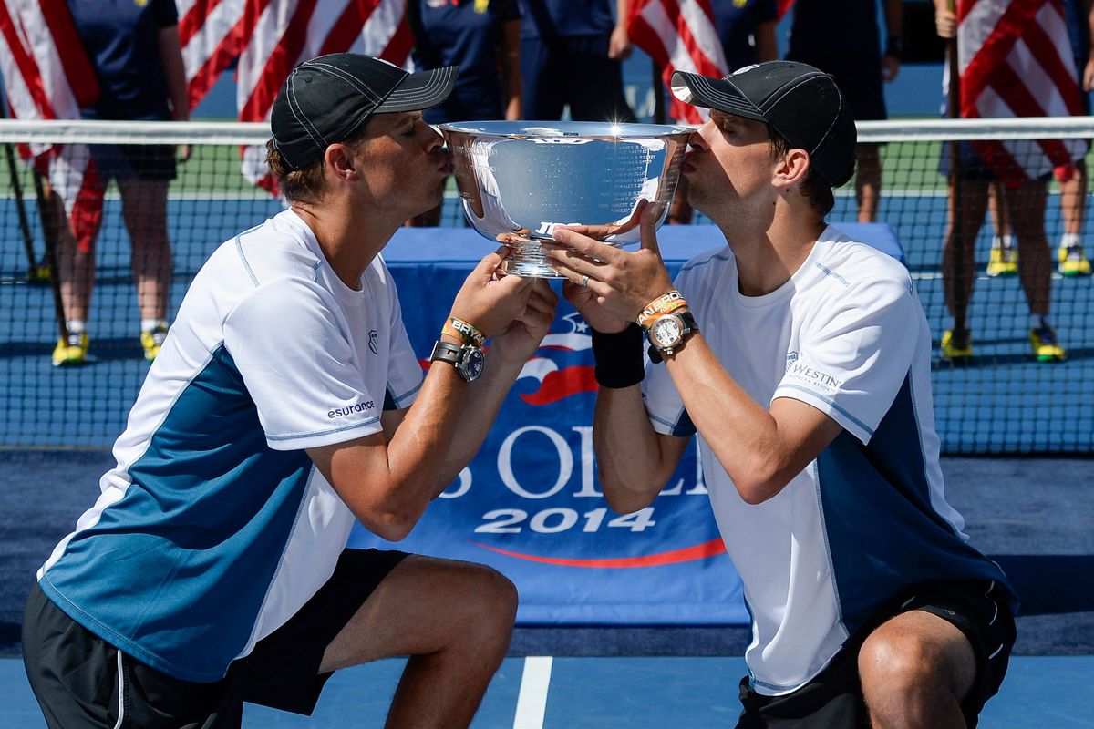 The Bryan brothers aren't a gay couple, but they've won plenty of USTA tournaments.
