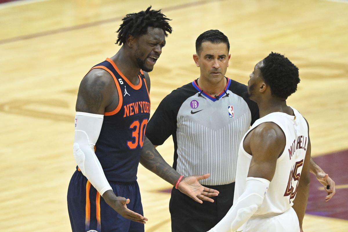 NBA: Playoffs-New York Knicks at Cleveland Cavaliers