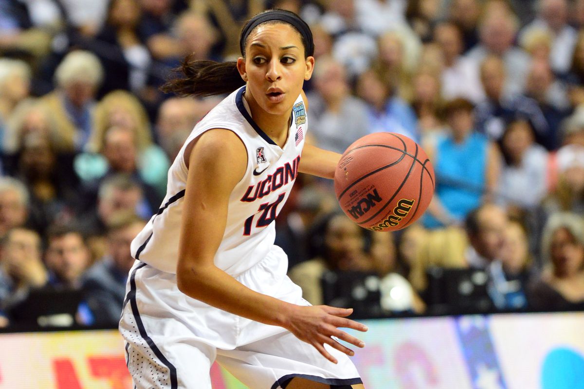 UConn's Bria Hartley had a great senior year, but perhaps a bit of an uncertain future.