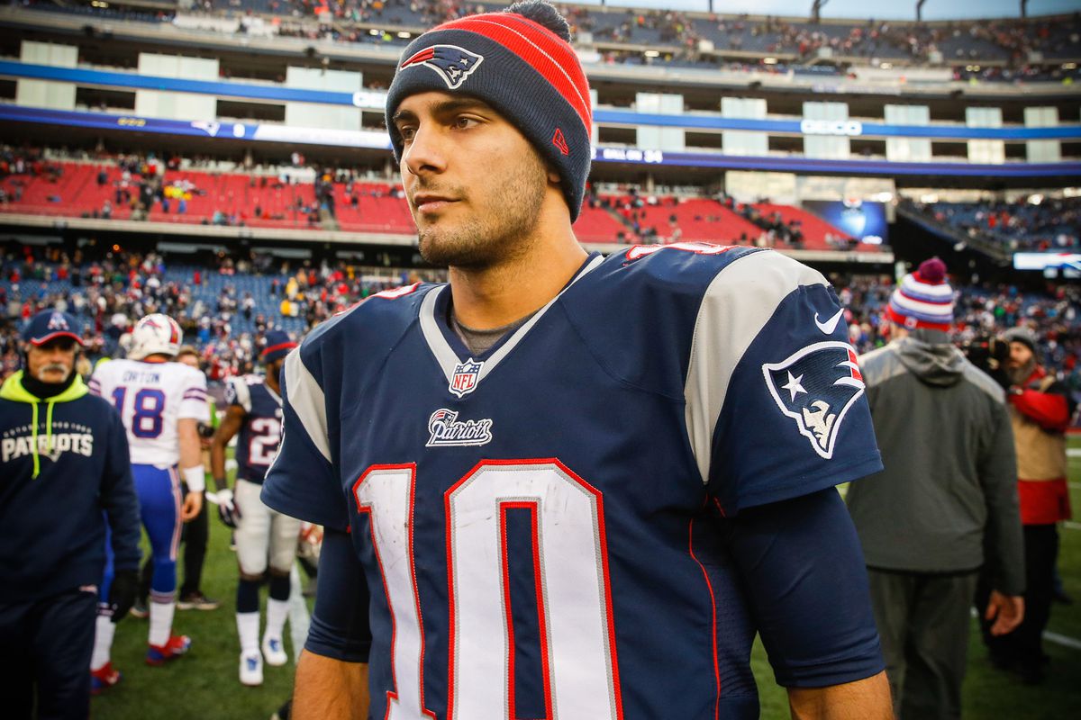 Jimmy G has the opportunity to prove himself 