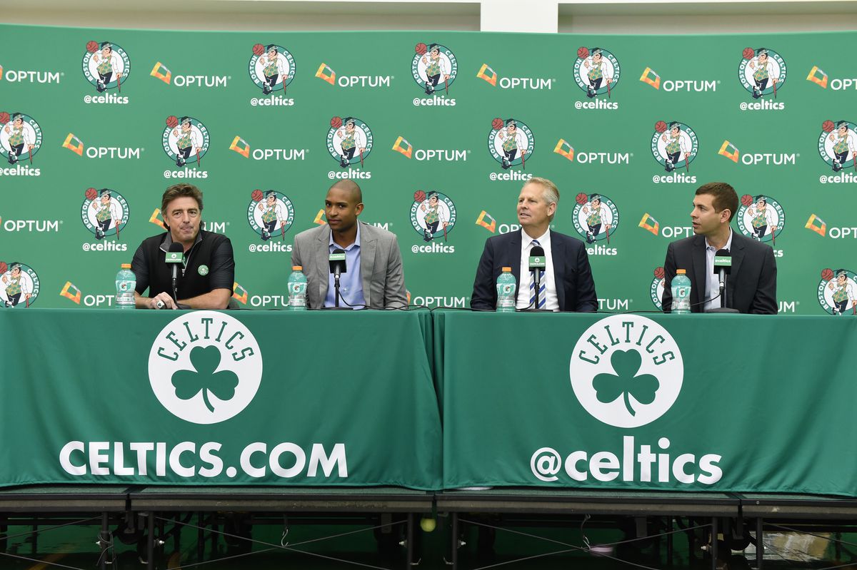 Al Horford Boston Celtics Press Conference