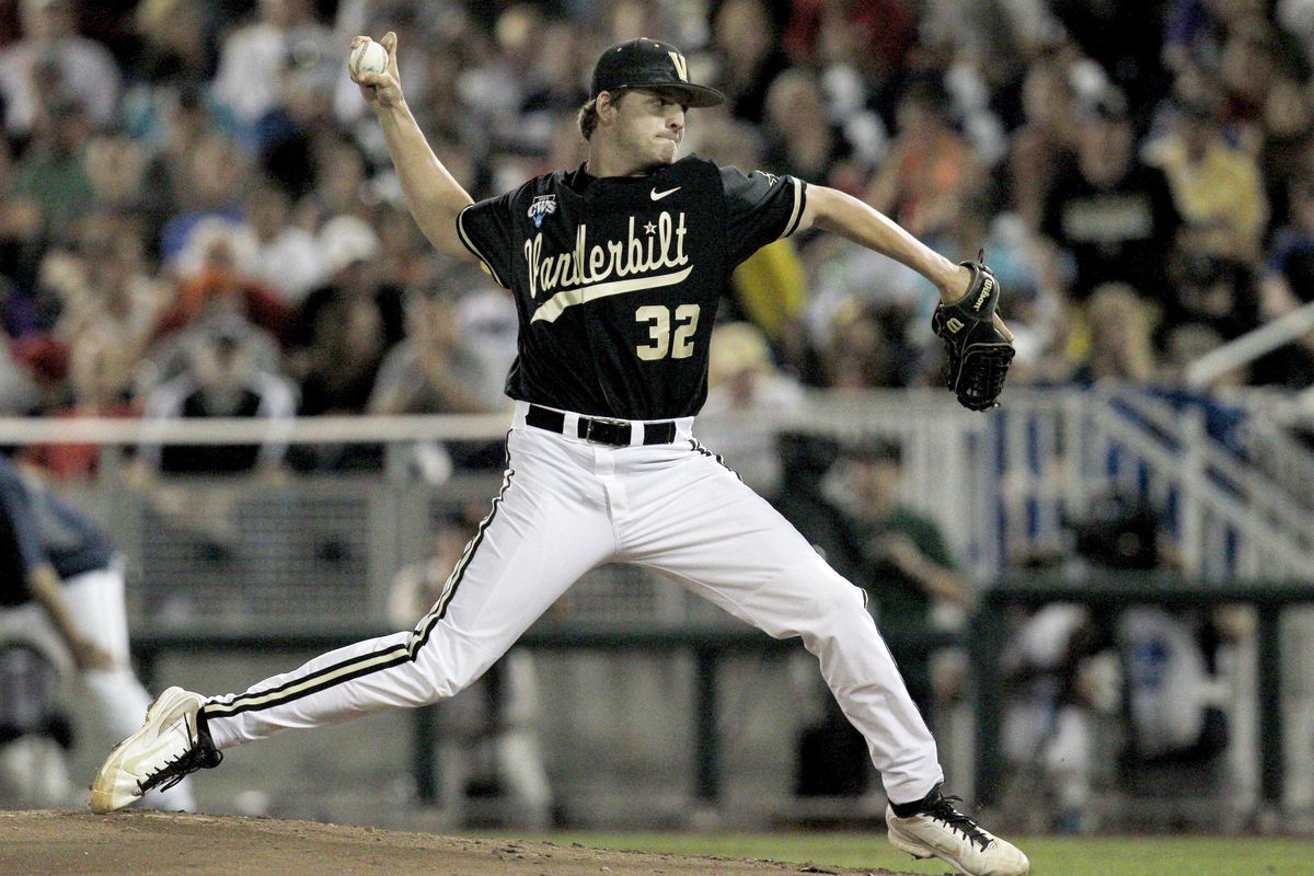 Sophomore Hayden Stone is among the returning pitchers from Vanderbilt's 2014 championship team.
