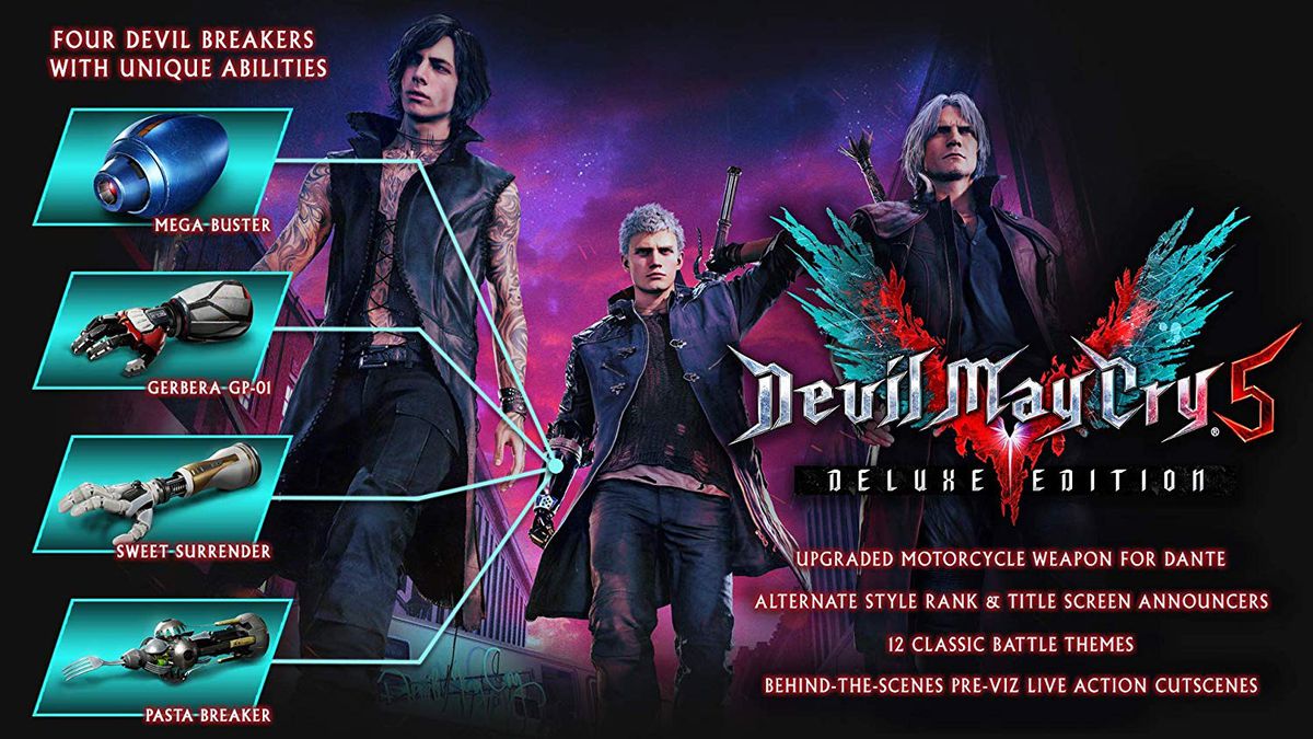 Devil May Cry Deluxe Edition bonus DLC