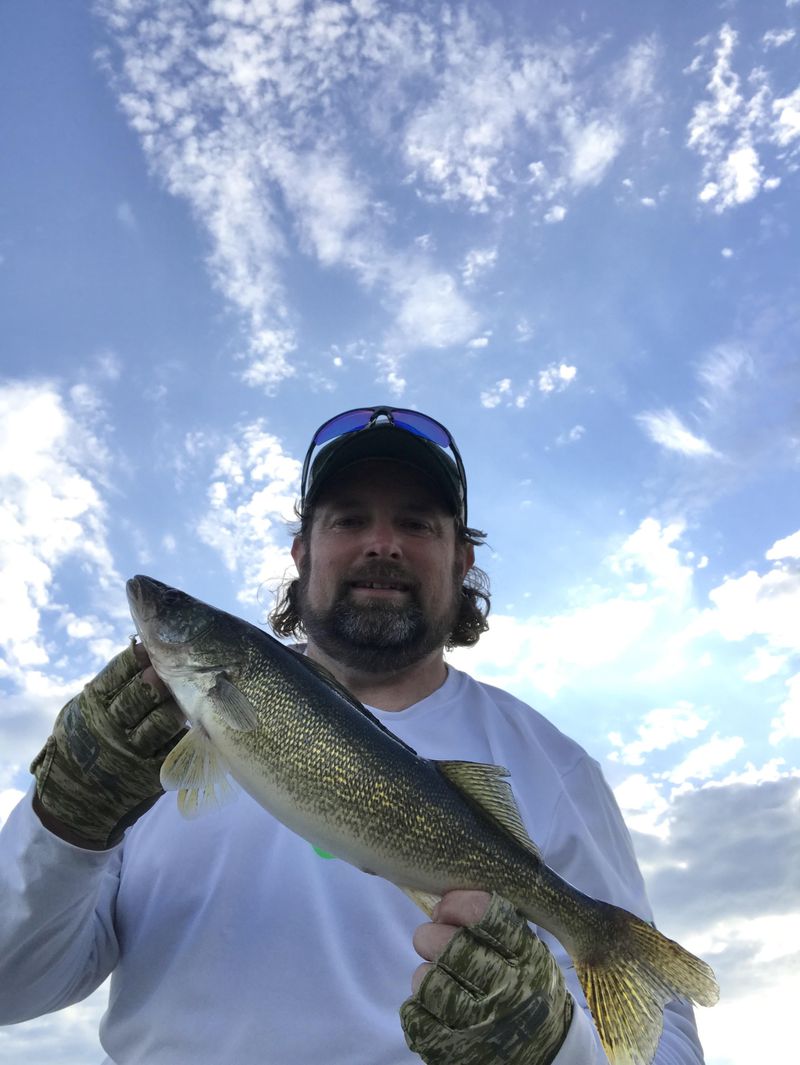 Ken “Husker” O’Malley with a walleye from northern Wisconsin. Provided photo