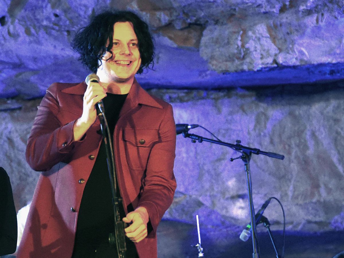 Jack White Hosts Tennessee Tourism &amp; Third Man Records 333 Feet Underground at Cumberland Caverns on September 29, 2017 in McMinnville, Tennessee. | Rick Diamond/Getty Images