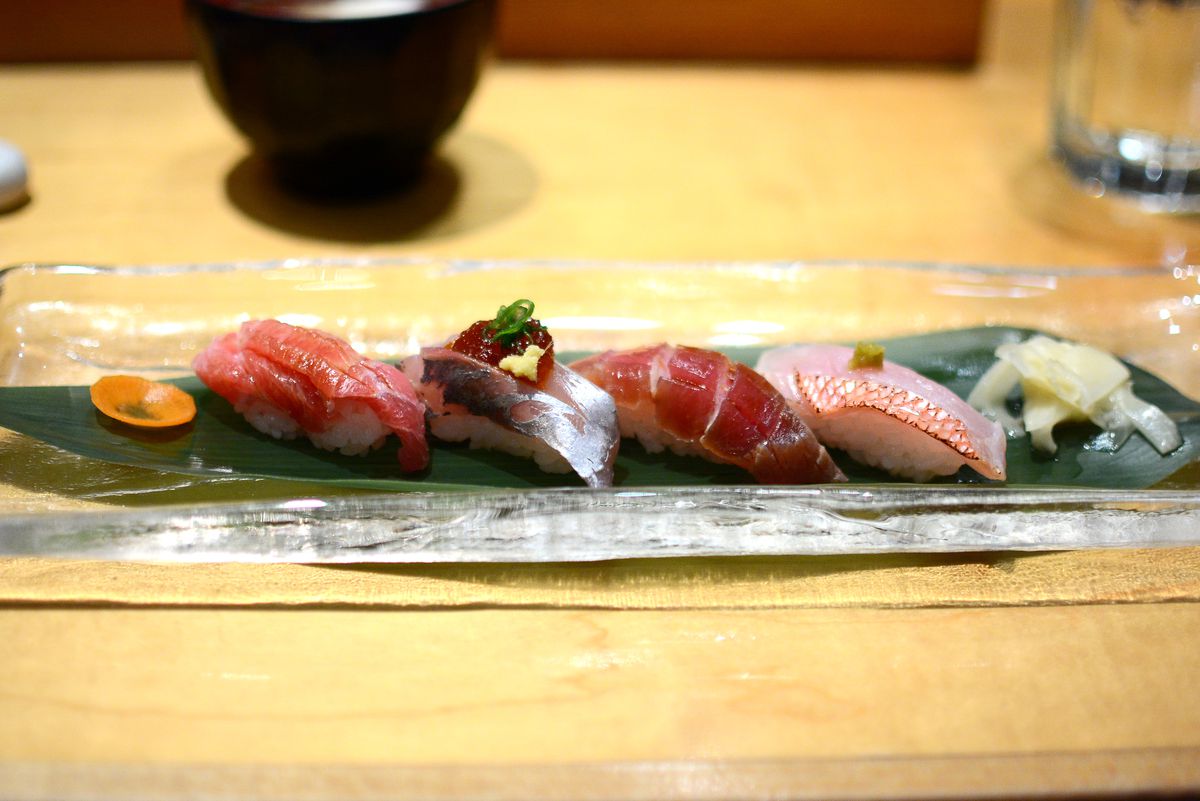 Sushi at Asanebo in Studio City.