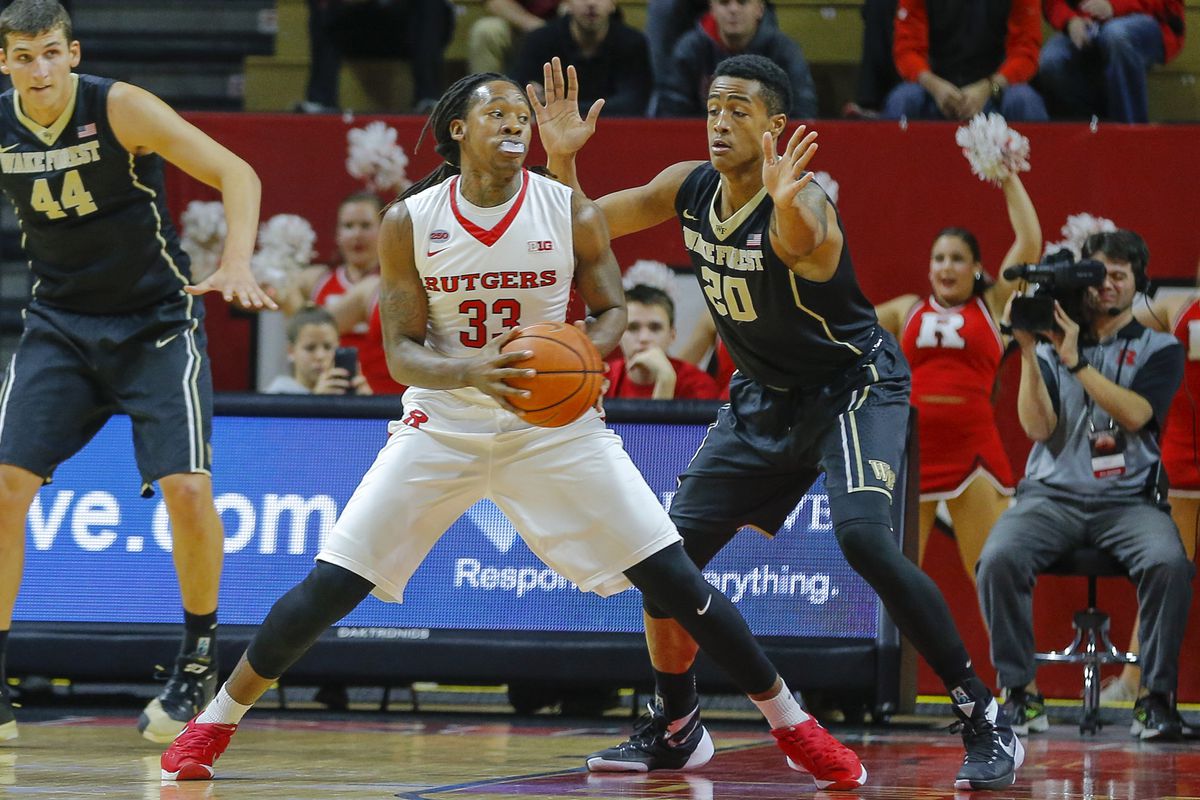 NCAA Basketball: Wake Forest at Rutgers