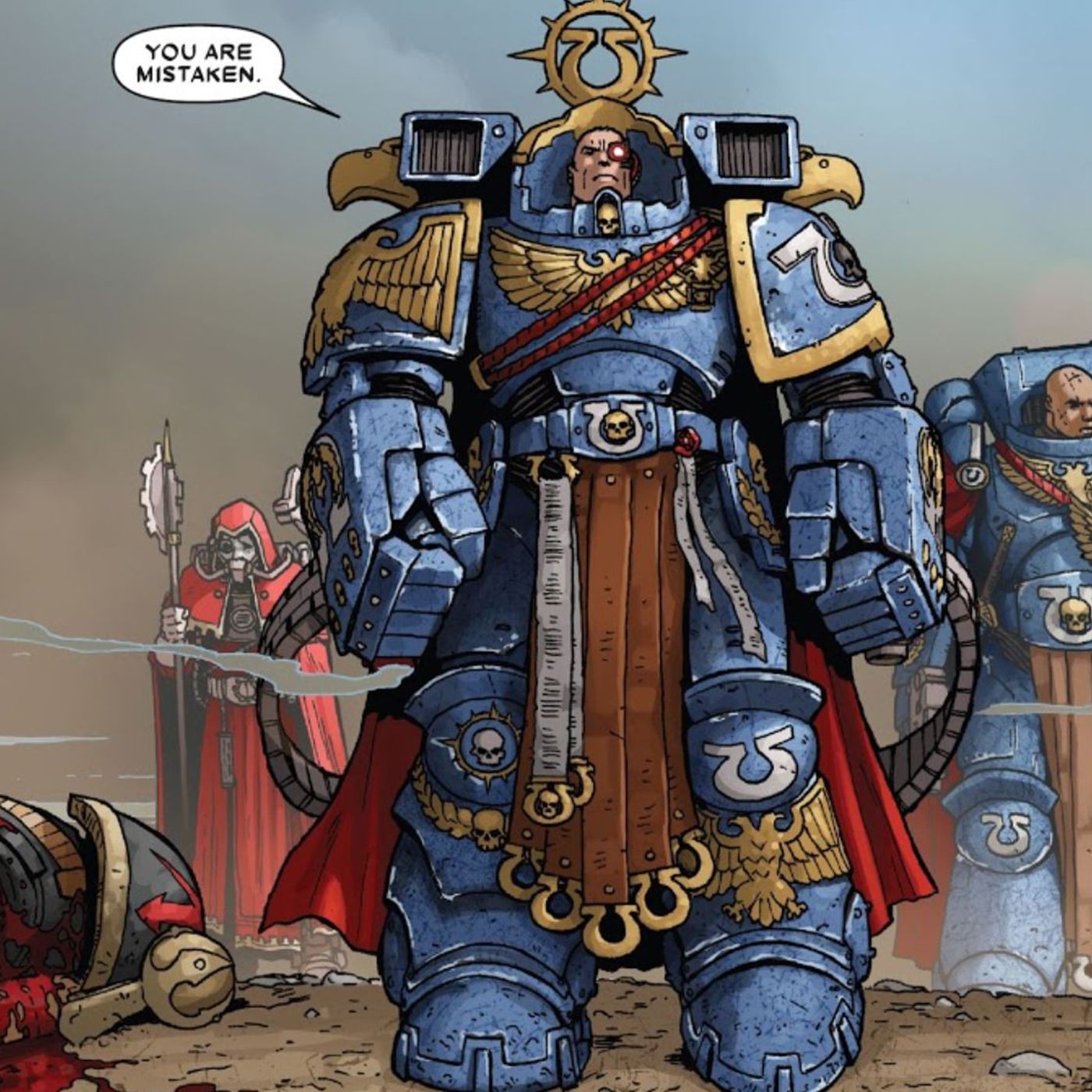 Marvel&#39;s Warhammer 40,000 comic is taking a big risk with an iconic hero - Polygon
