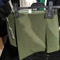 Compact cloth skirt, $50