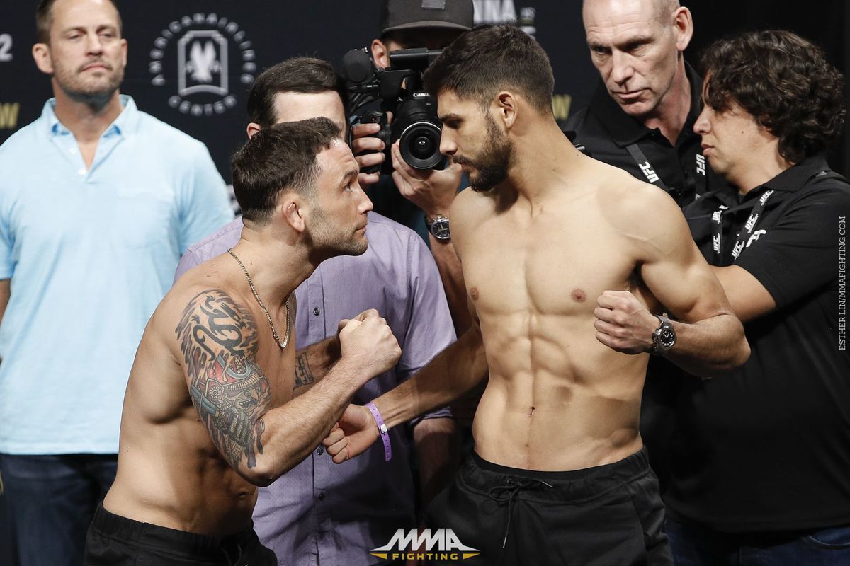 Frankie Edgar and Yair Rodriguez will collide on the UFC 211 main card in Dallas.
