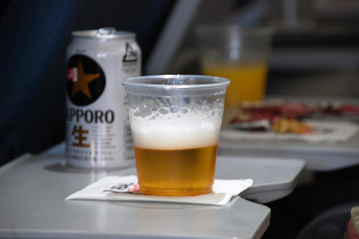 Never overpay for airplane beer again