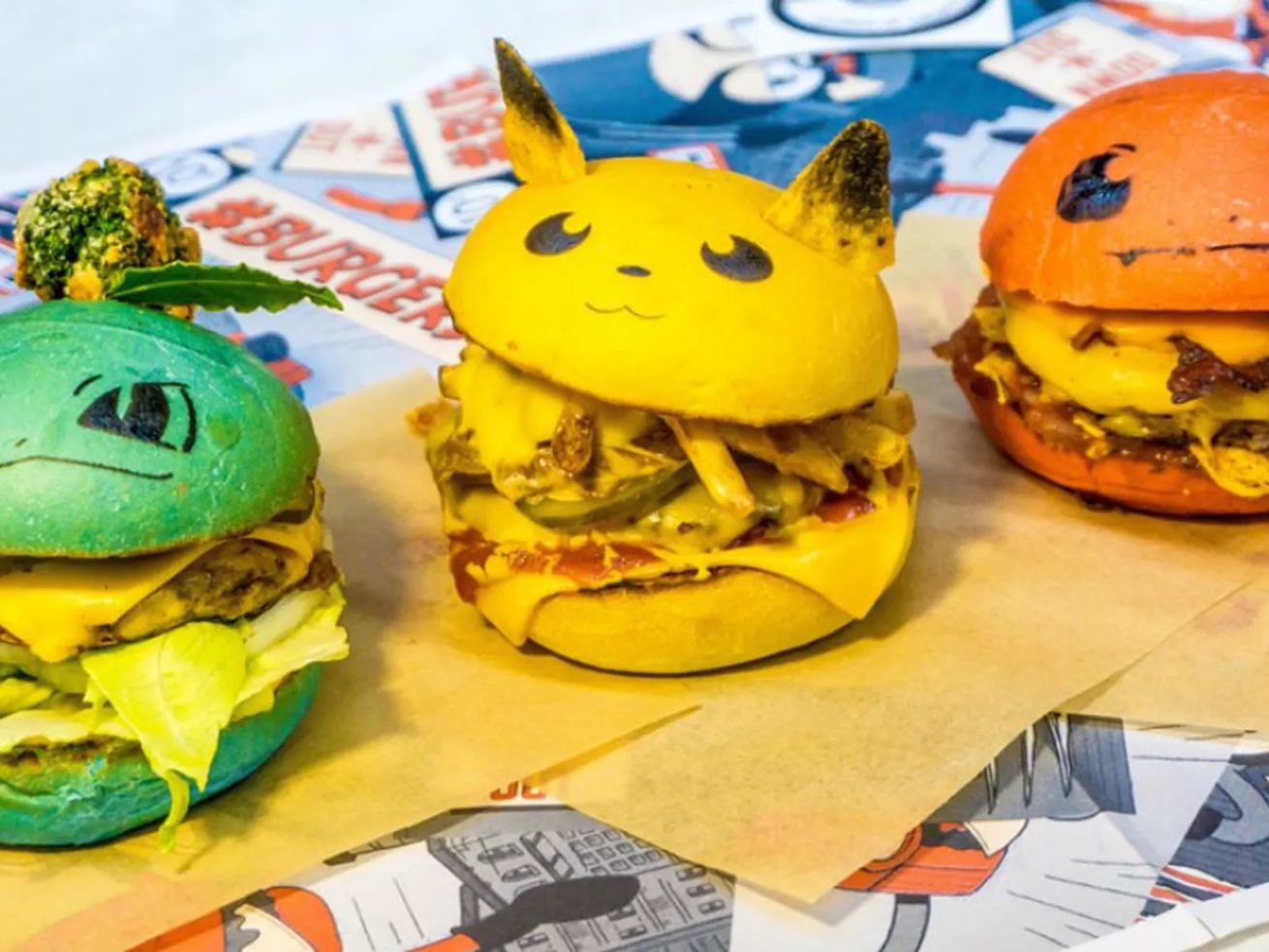 pokemon burgers