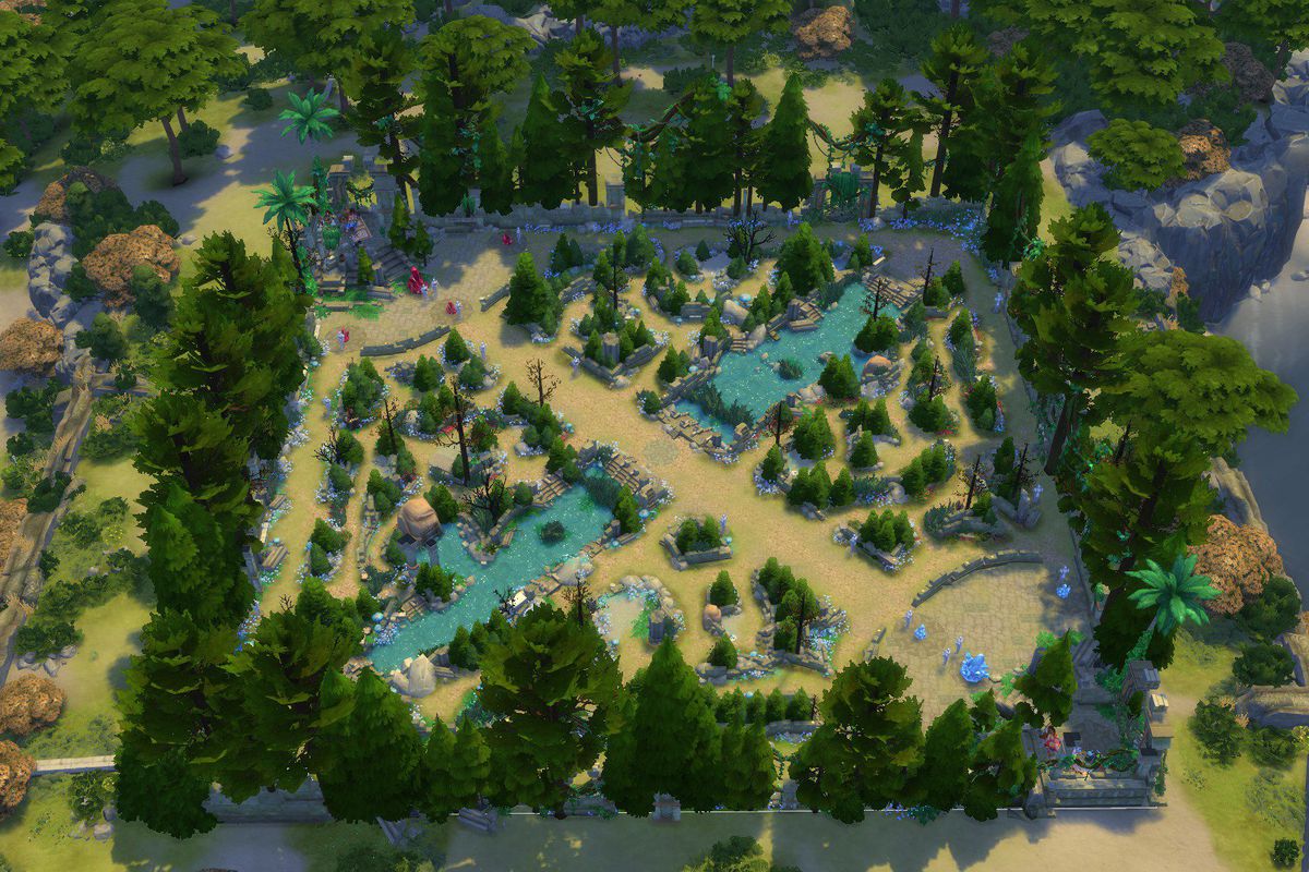 Summoner’s Rift made on The Sims 4