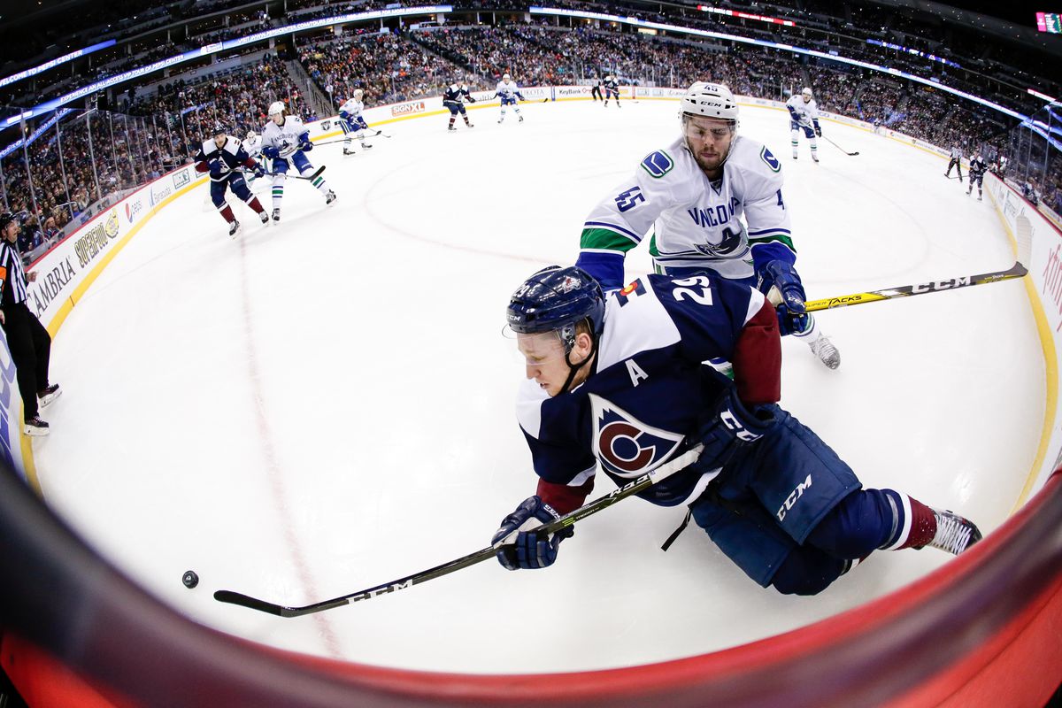 NHL: Vancouver Canucks at Colorado Avalanche