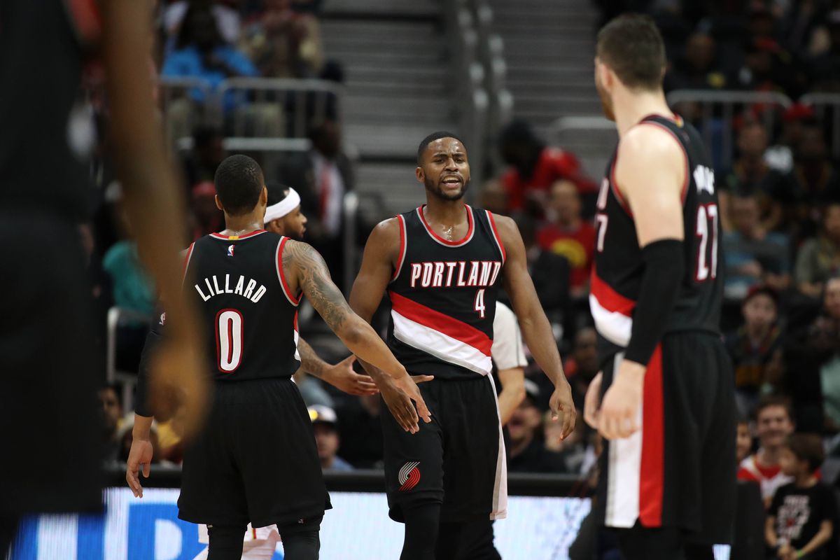 NBA: Portland Trail Blazers at Atlanta Hawks