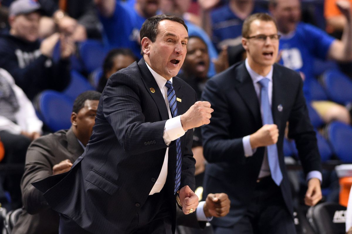 The double fist pump from the Duke bench failed to energize the Blue Devils against Notre Dame