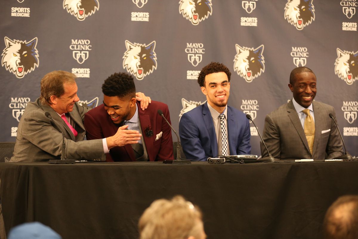 Timberwolves draft pick press conference