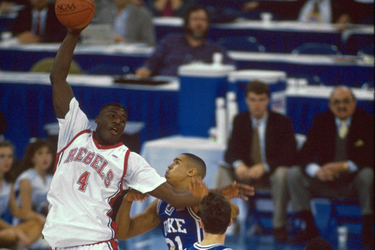 University of Nevada Las Vegas Larry Johnson, 1991 NCAA Semifinals