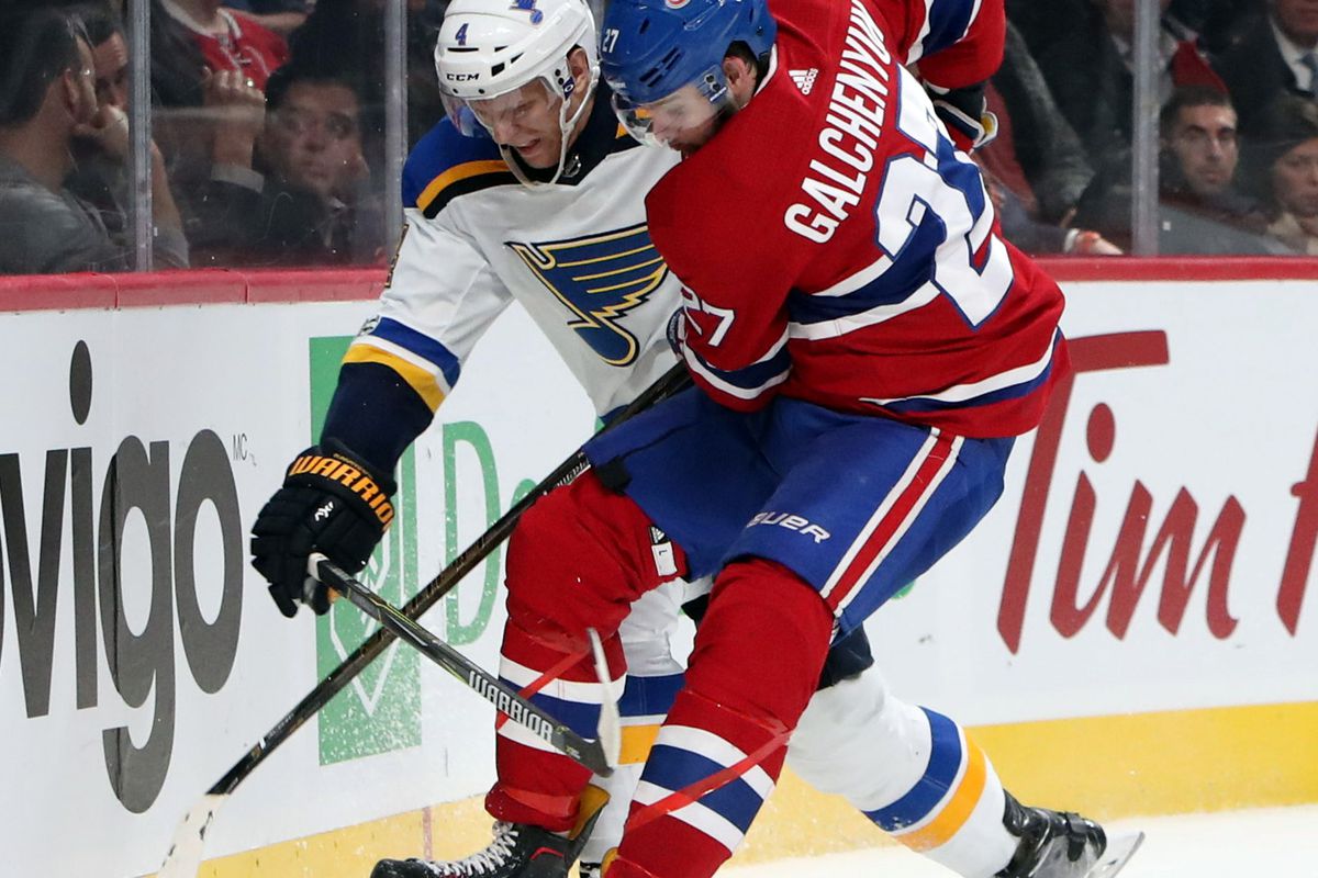 NHL: St. Louis Blues at Montreal Canadiens