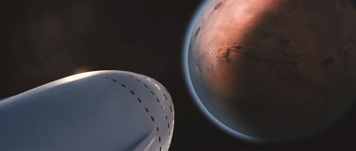 Spacex mars interplanetary transport