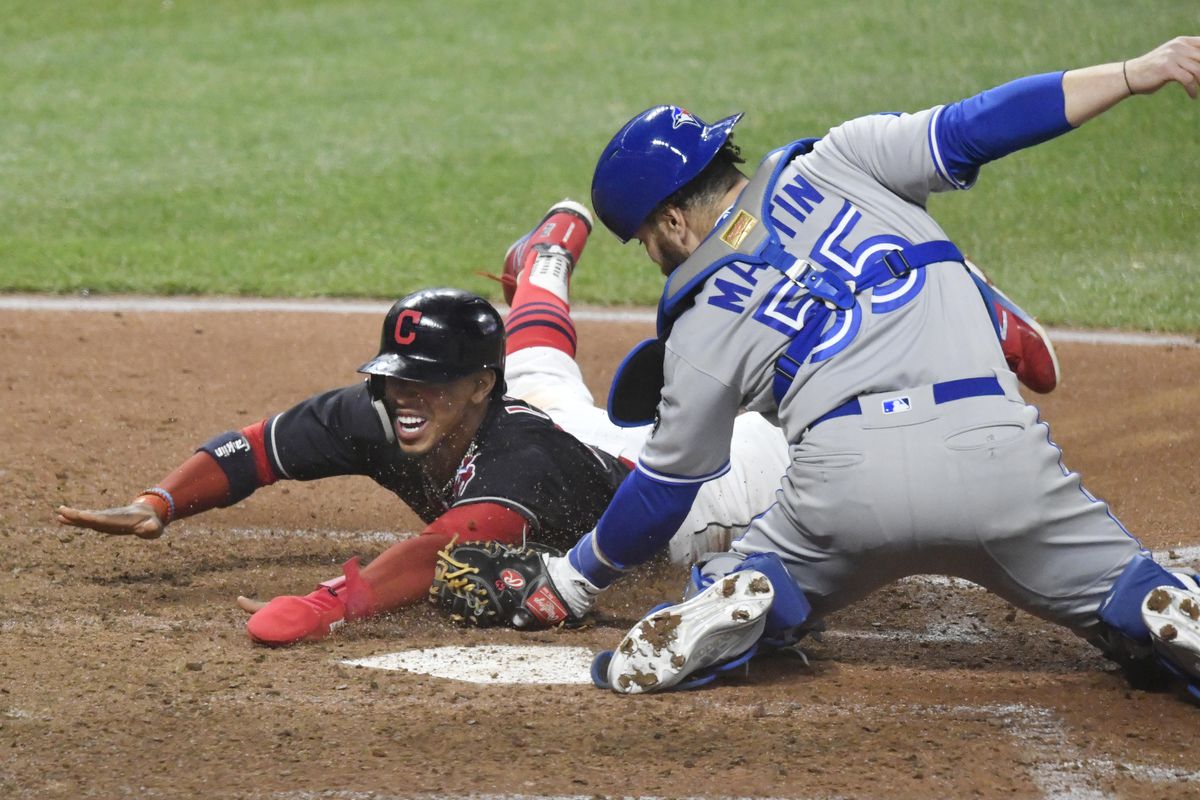 MLB: Toronto Blue Jays at Cleveland Indians