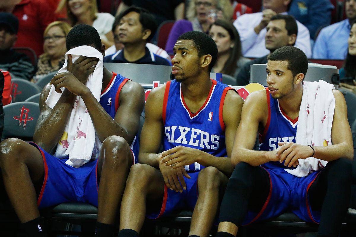 The Sixers are whatever the opposite of flawless is.