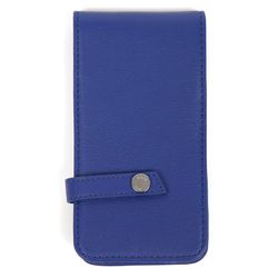 <strong>WANT Les Essentiels De La Vie</strong> Newberry iPhone 5 Flip Case in Blue Gem, <a href="http://www.openingceremony.us/products.asp?menuid=1&designerid=228&productid=79500&key=want+le">$125</a> at Opening Ceremony