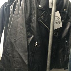 Cheap Monday leather jacket, size M, $80