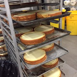 Cheesecakes in the Eli’s Cheesecake bakery. | Sun-Times Staff
