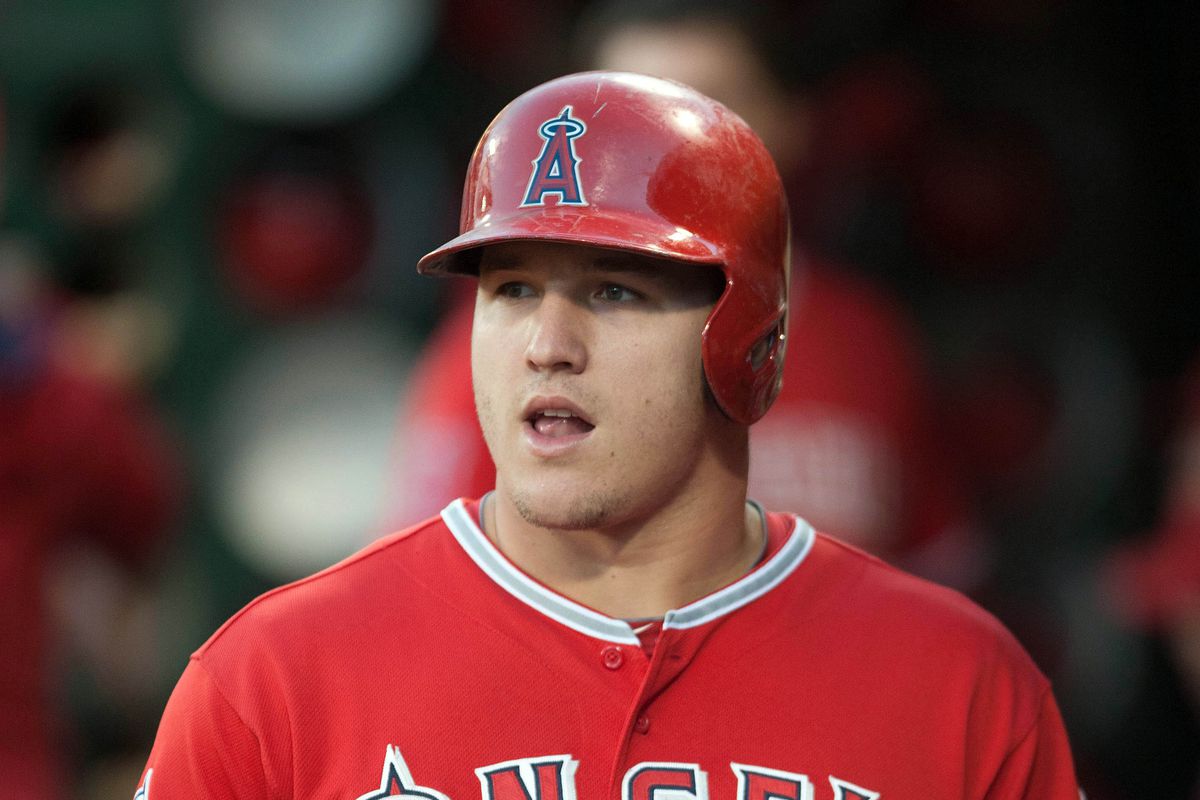 Yes, Mike Trout is on the roster.