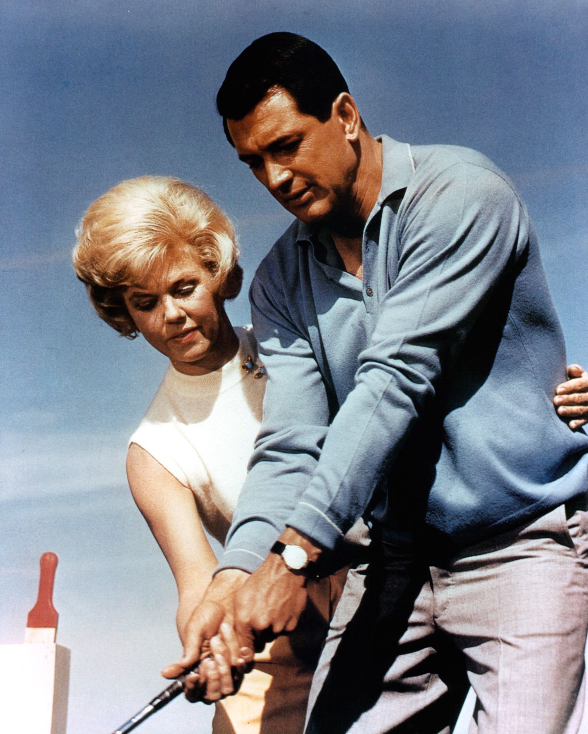 Doris Day And Rock Hudson In ‘Send Me No Flowers’