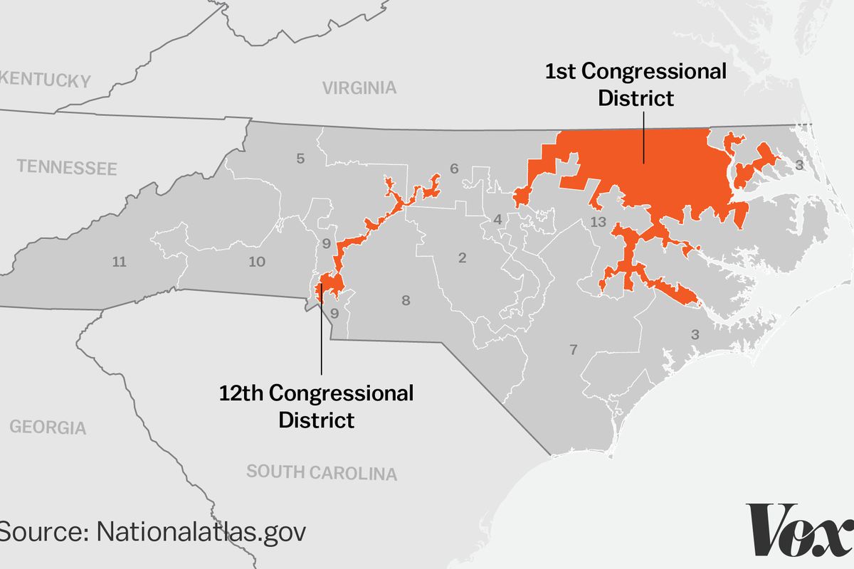 North Carolina’s congressional districts.