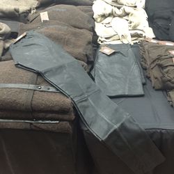 Overstock leather leggings, $150