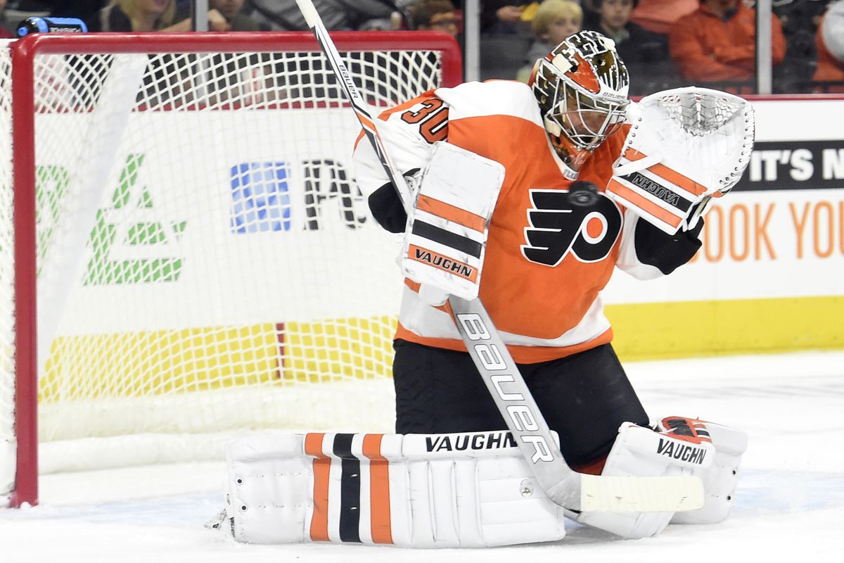 How many chances this year will we have to watch Michal Neuvirth do this?