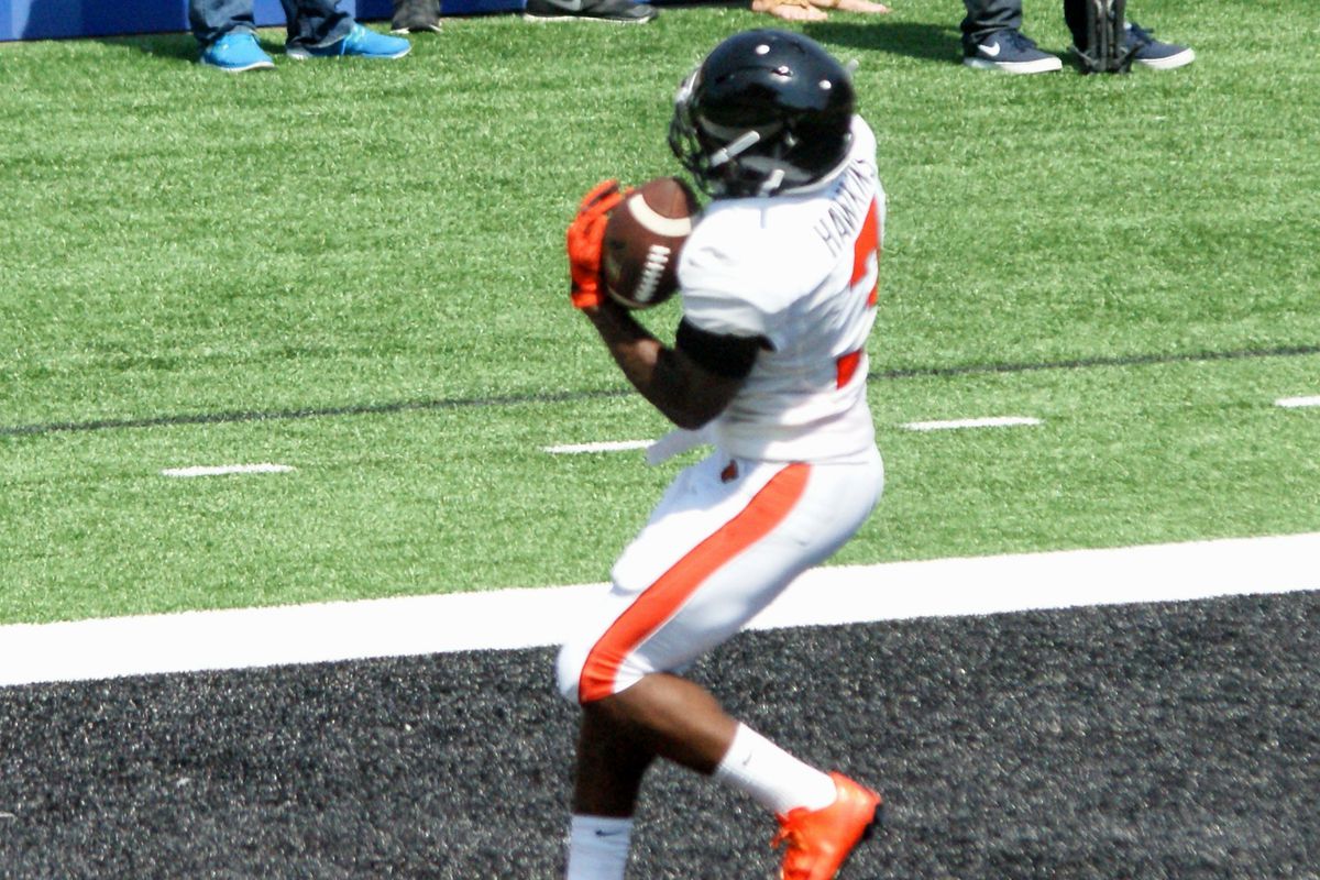 Freshman Xavier Hawkins will play against USC at one of the WR spots, according to Oregon St. head coach Mike Riley.